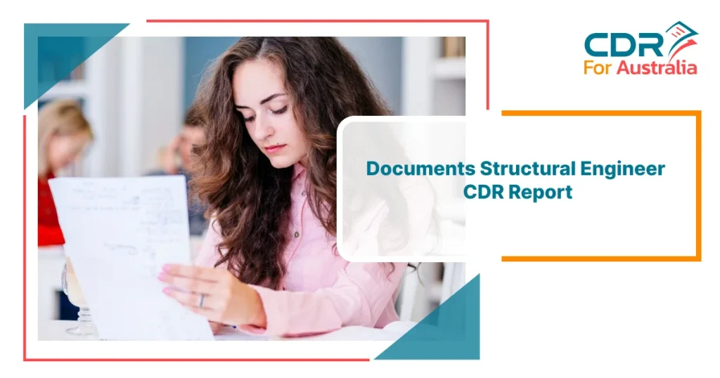 Documents Structural Engineer CDR Report