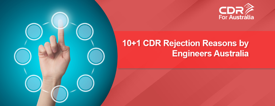 CDR rejection reasons by Engineers Australia