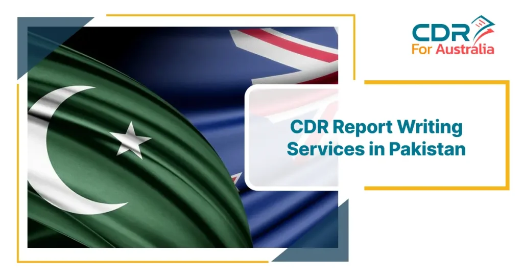 Flags of Pakistan and Australia representing CDR writing service in Pakistan.