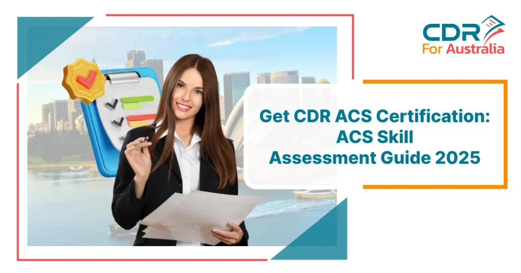 Get CDR ACS Certification