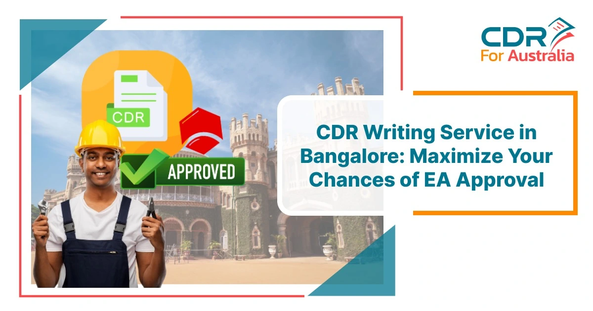 CDR Writing Service in Bangalore | Expert EA Approval