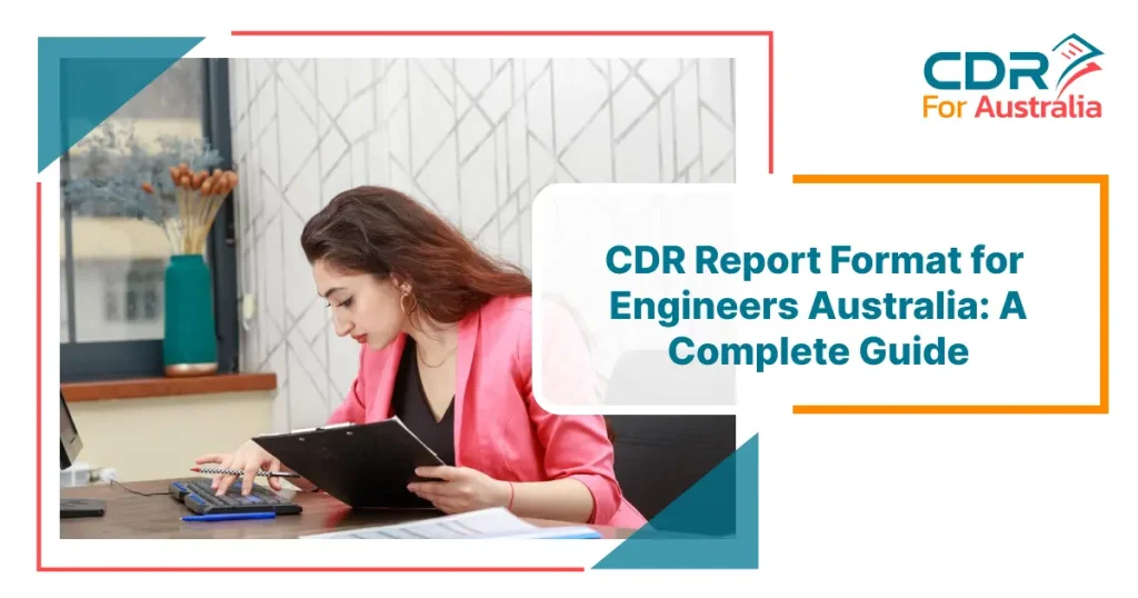 CDR Report Formate for Engineers Australia