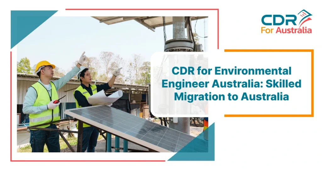 CDR for Environmental Engineer Australia