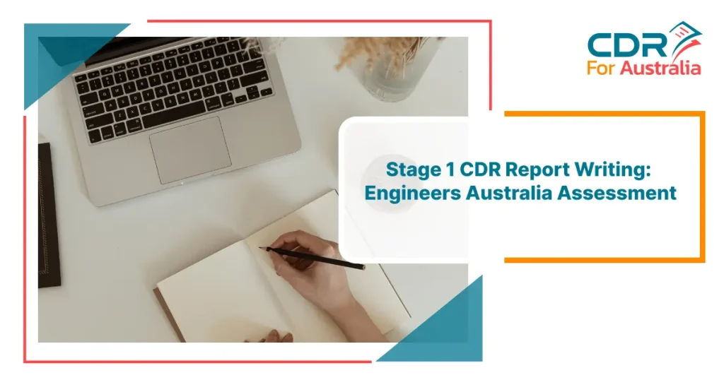 Stage 1 CDR Report Writing