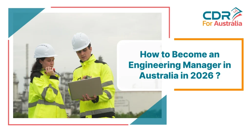 Engineering managers reviewing project data on-site while discussing how to become an Engineering Manager in Australia in 2026