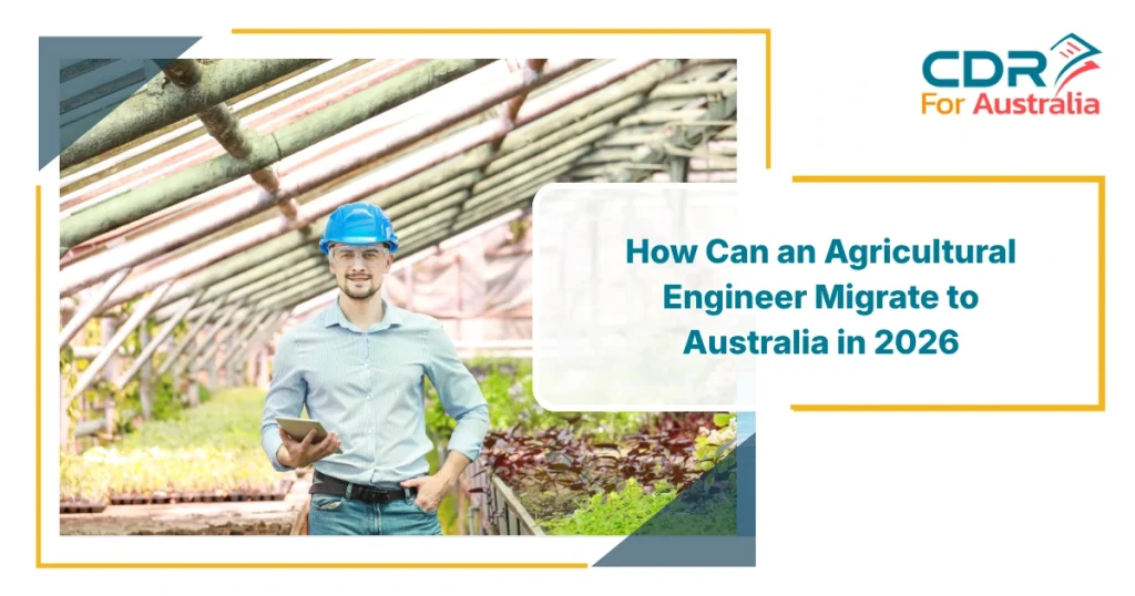 Agricultural engineer in a greenhouse holding a tablet and inspecting crops for modern farming operations.