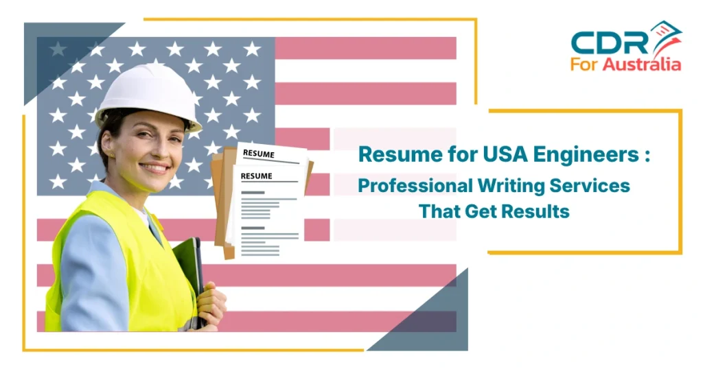Resume for USA Engineers professional writing services for engineering job applications and career opportunities in the USA.