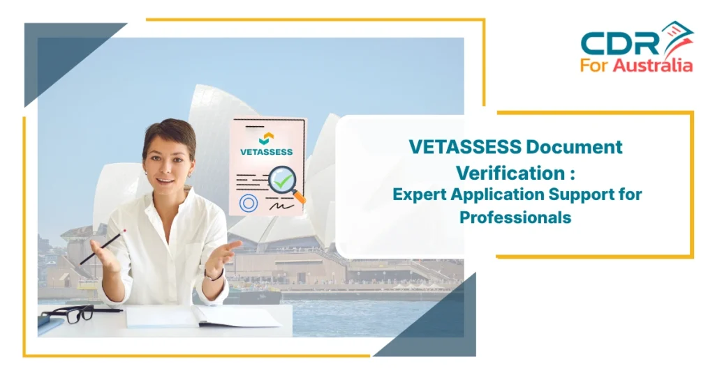 VETASSESS Document Verification support services for professionals applying for skills assessment and migration purposes.